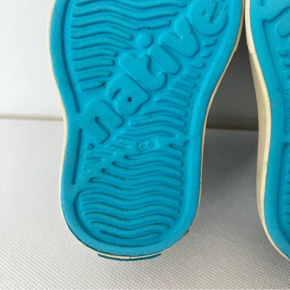 Native Toddler Kids Miller Shoes C6 Blue Tie Dye Boy Lightweight